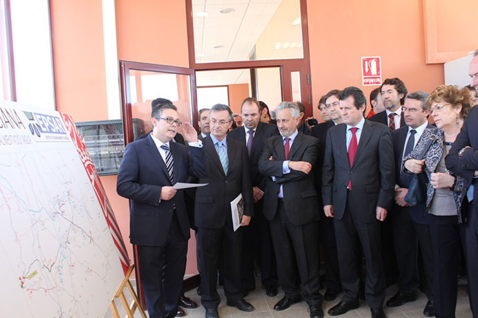 Recepción de obras de regadío en La Ribera