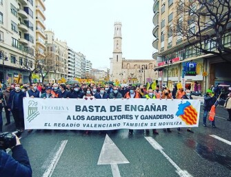 FECOREVA SE ADHIERE A LA MANIFESTACIÓN EN DEFENSA DEL CAMPO VALENCIANO