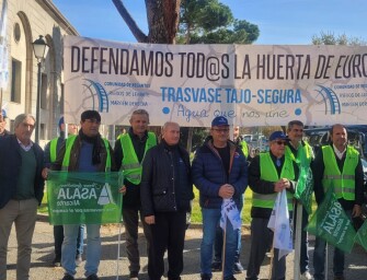 CONCENTRACIÓN DE REGANTES CONTRA LOS COSTES ENERGÉTICOS