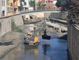 LA CHS BAJARÁ EL NIVEL DEL RÍO A SU PASO POR ORIHUELA PARA PERMITIR TAREAS DE LIMPIEZA