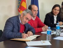 EL CONSELLER BARRACHINA VISITA LA JCU DEL VINALOPÓ