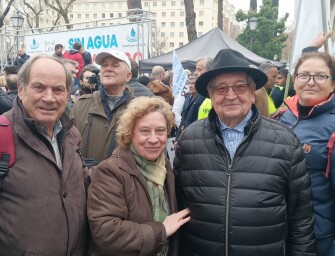 J. A. ANDÚJAR DEFIENDE EL TAJO-SEGURA EN MADRID