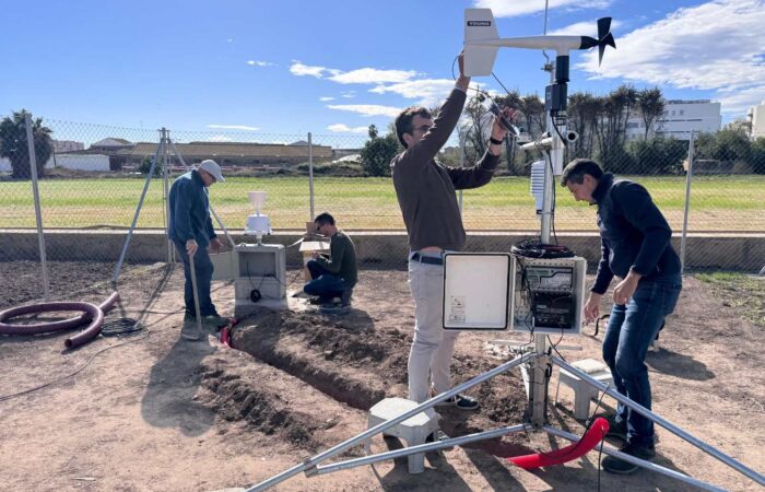 LA NUEVA ESTACIÓN AGROMETEOROLÓGICA DEL IVIA AYUDA A LOS REGANTES DE L’HORTA
