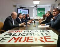 PÉREZ LLORCA DESTACA LA NECESIDAD DE INVERSIONES HÍDRICAS EN ALICANTE