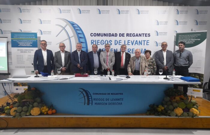 RIEGOS DE LEVANTE M. D. RECONOCE LA DEFENSA DEL REGADÍO